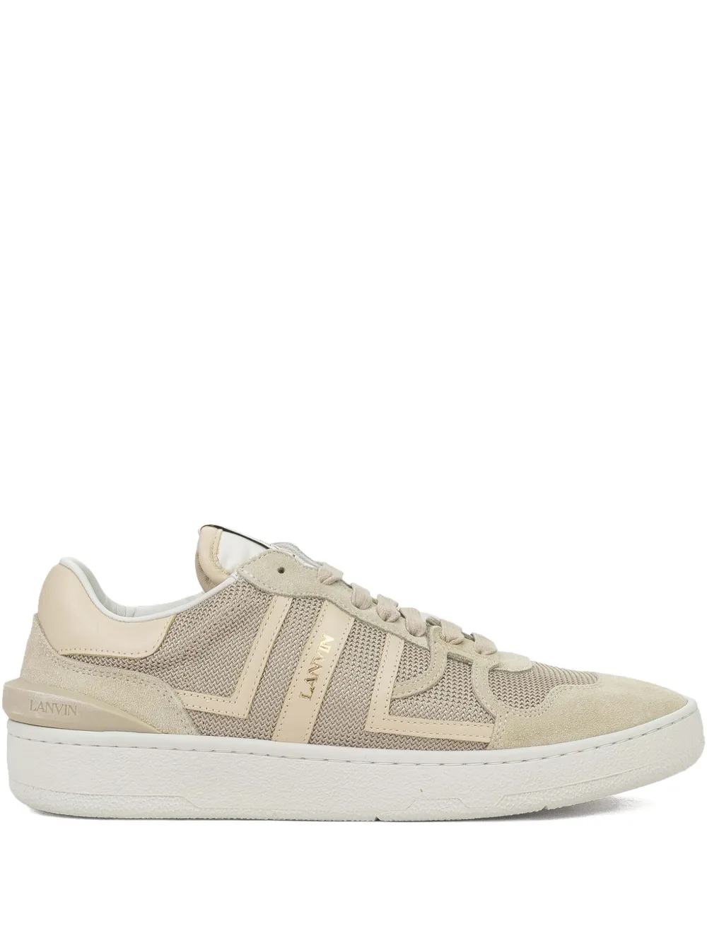 Lanvin Baskets Basses Clay "Platre" sneakers Neutrals
