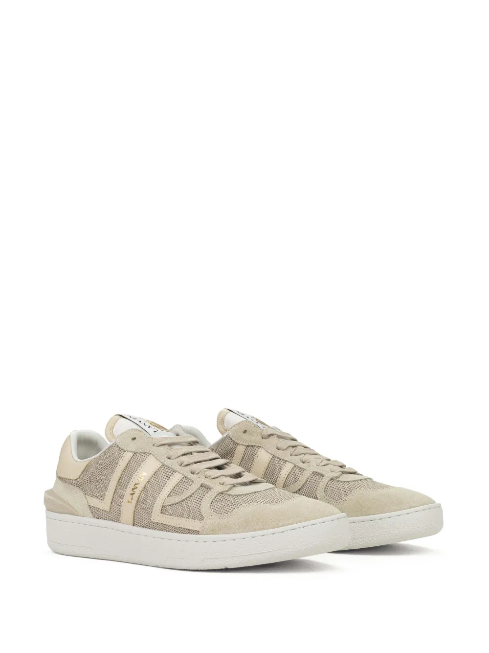 Lanvin Baskets Basses Clay "Platre" sneakers Neutrals
