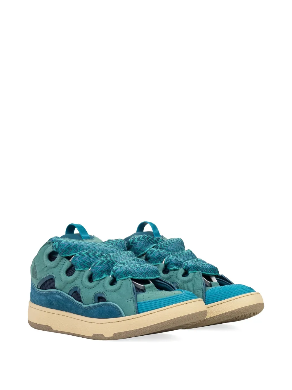 Lanvin Curb "Turquoise" sneakers Blue