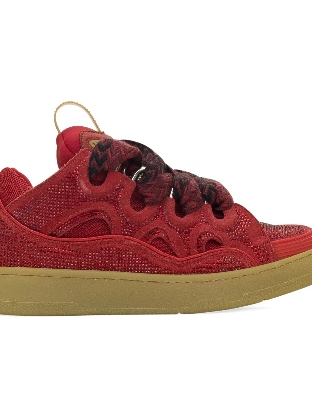 Lanvin Curb "Rouge A Levre Lipstick" sneakers Red