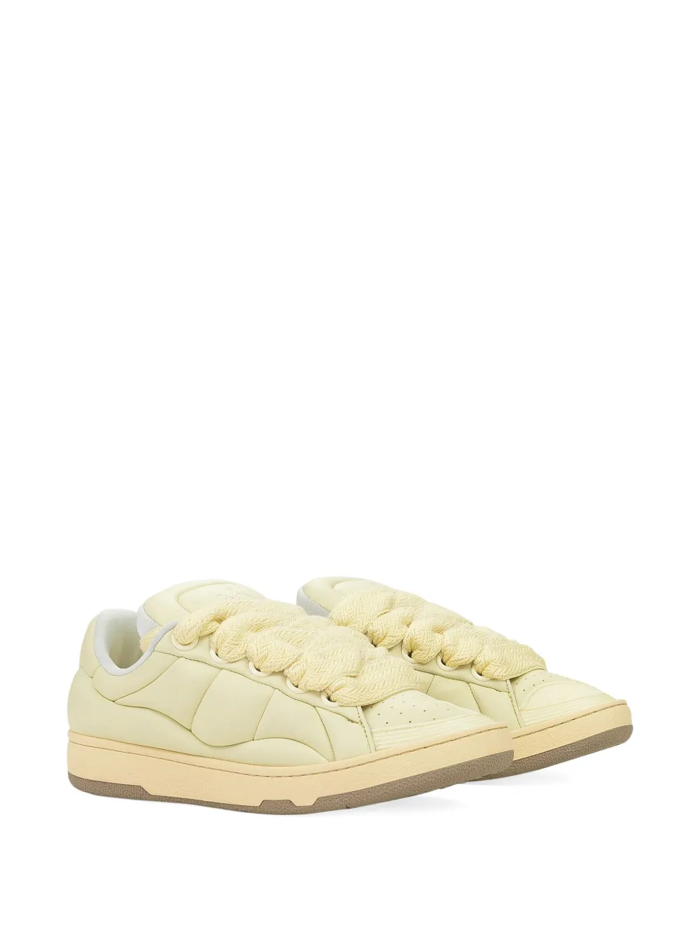 Lanvin Basses Curb XL "Camomille" sneakers Yellow