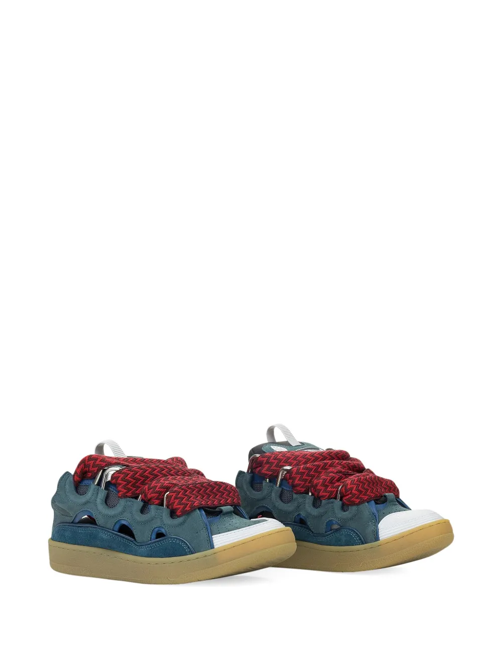 Lanvin Curb "Anthracite" sneakers Blue