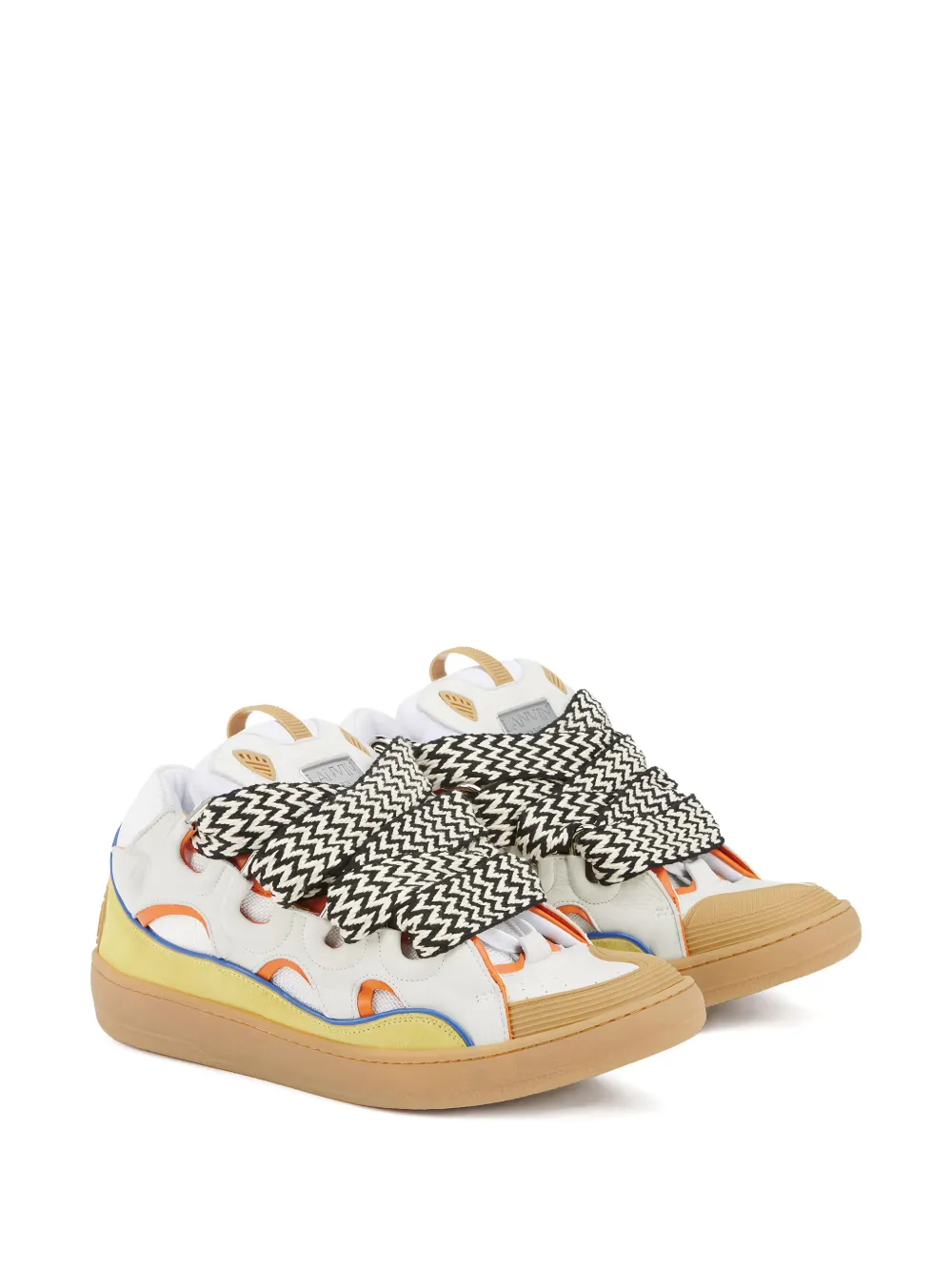 Lanvin Curb "Beige Clair" sneakers White