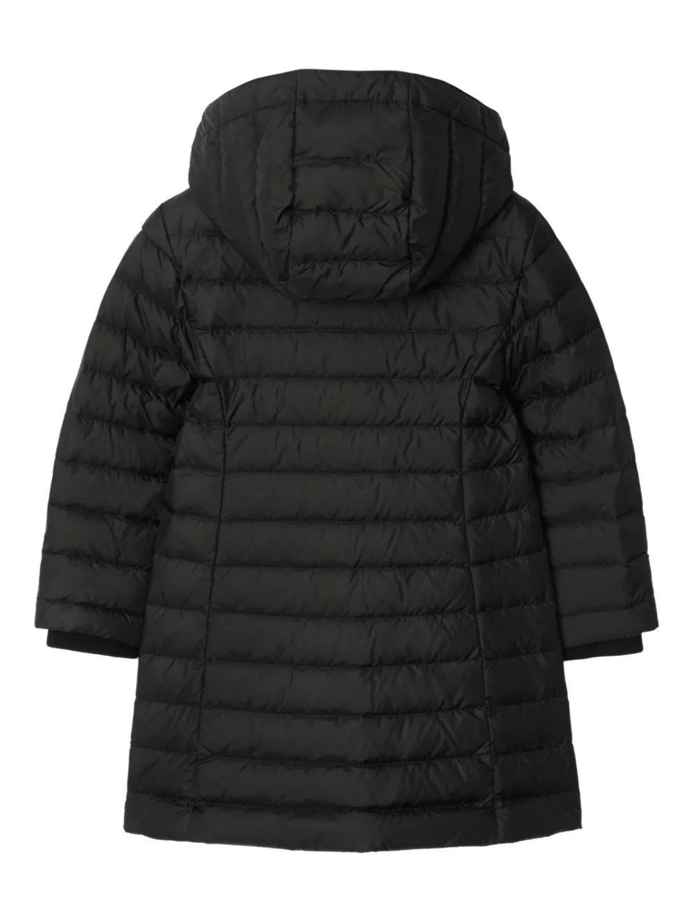 Burberry Kids hooded puffer coat Zwart
