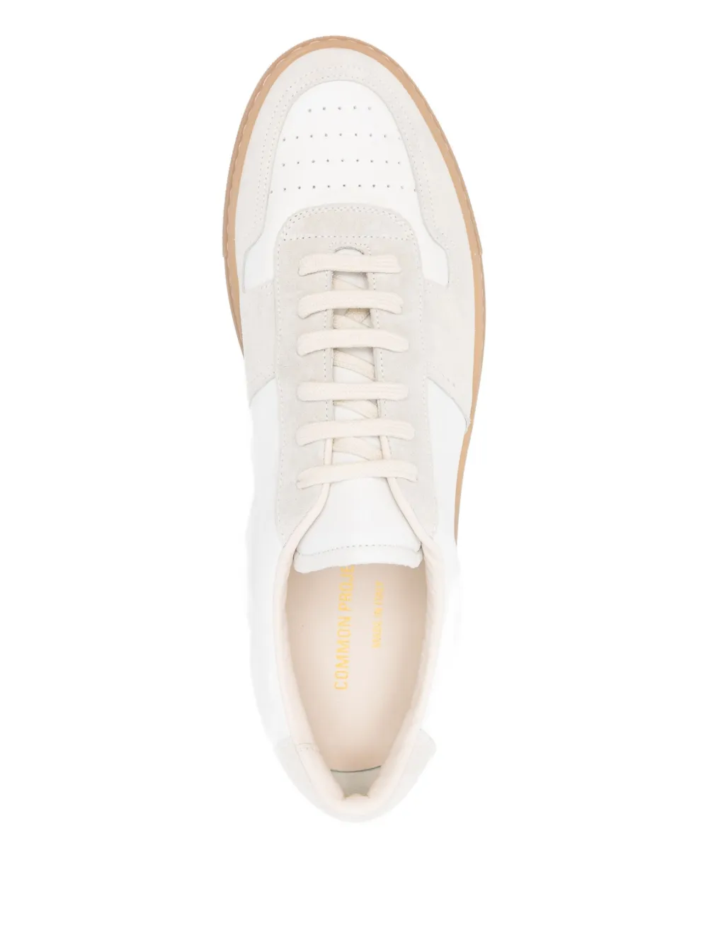 Common Projects suede leather sneakers White