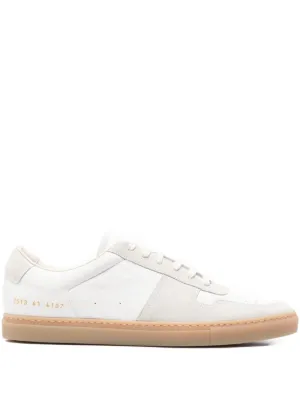 Jil Sander レースアップ レザースニーカー | ホワイト | FARFETCH JP