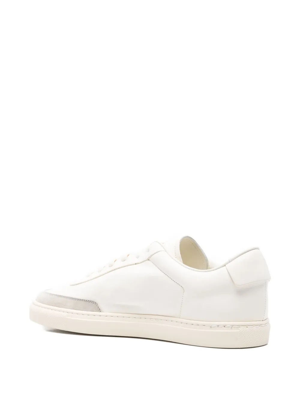 Common Projects leather panelled low-tops sneakers White