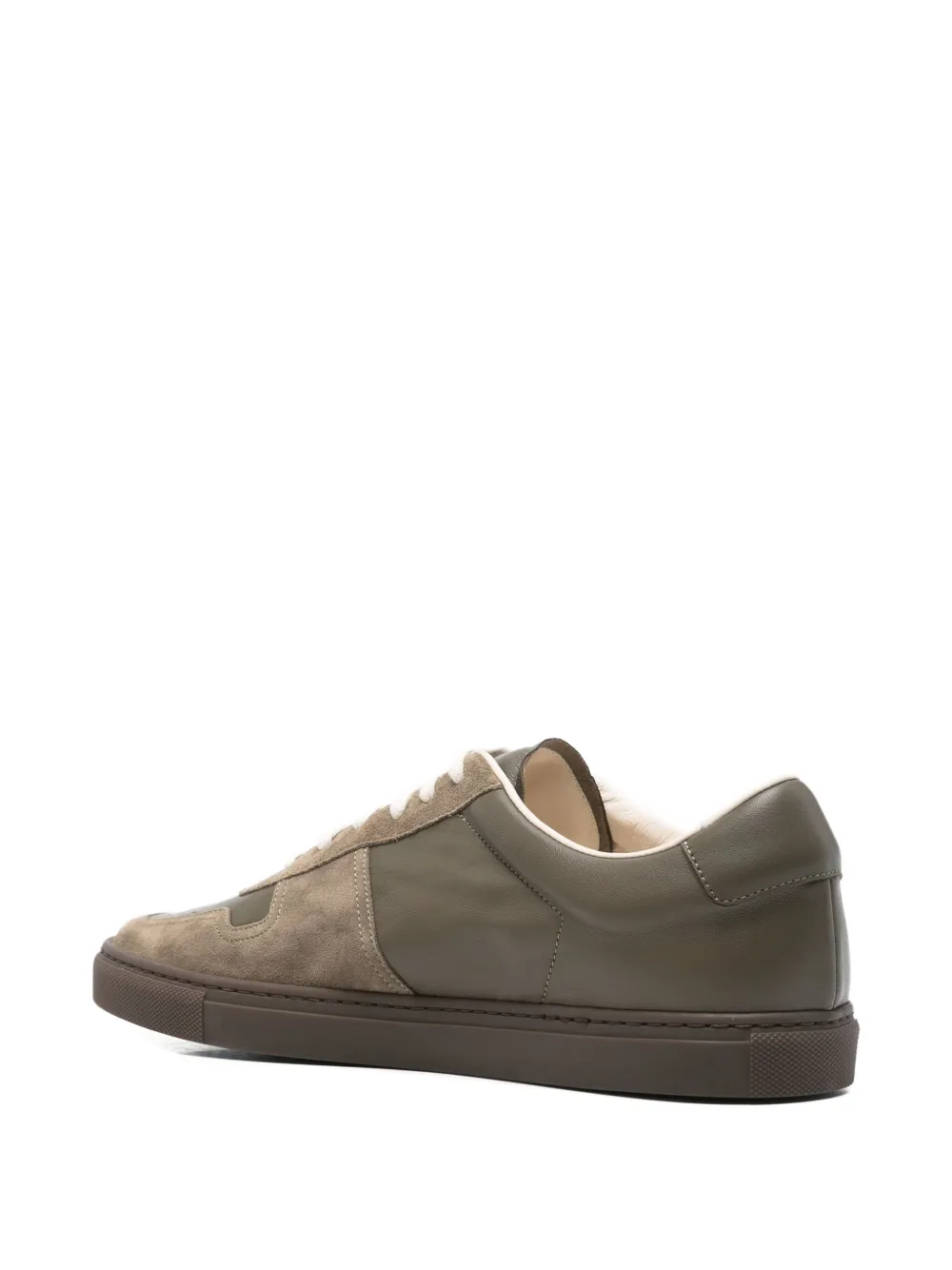 Common Projects leather suede sneakers Green