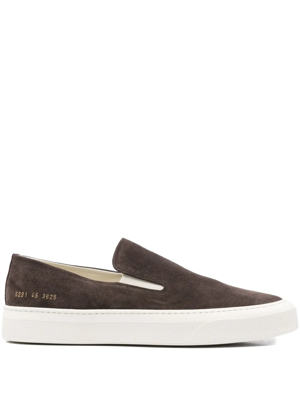 Common Projects suede slip-on Brown
