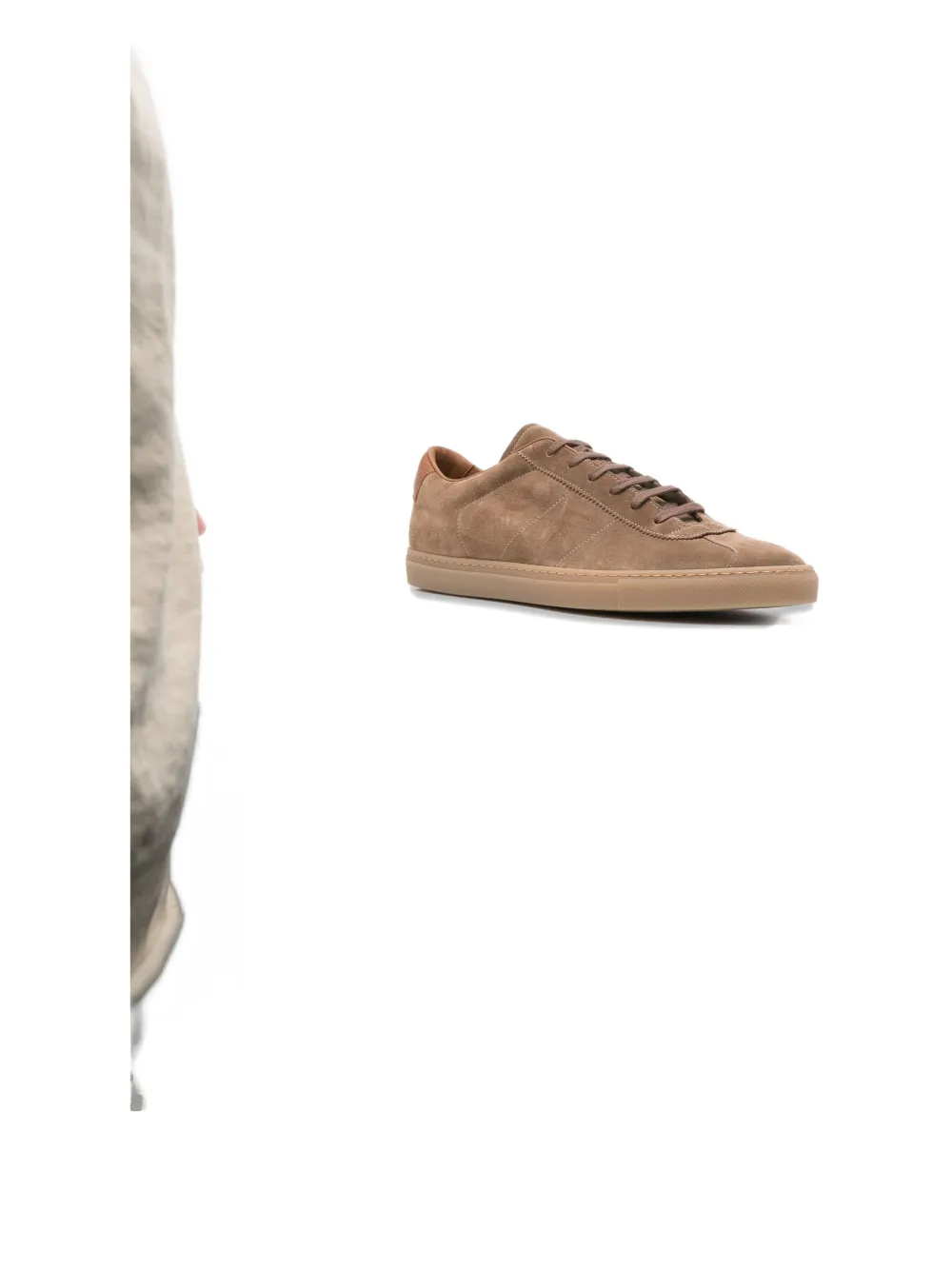 Common Projects Suede Leather Sneakers In Brown