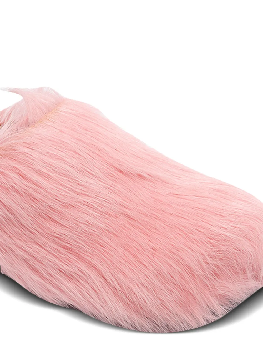 Marni leather flat mules Pink