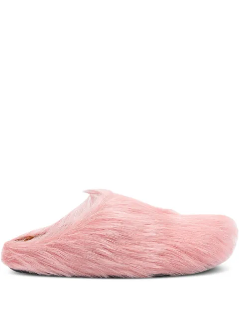 Marni leather flat mules