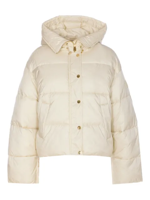 PINKO hooded quilted coat