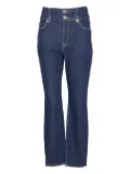 PINKO high-waisted button jeans - Blue