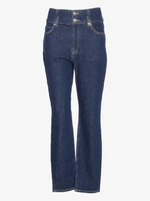 PINKO jeans con tiro alto y botones