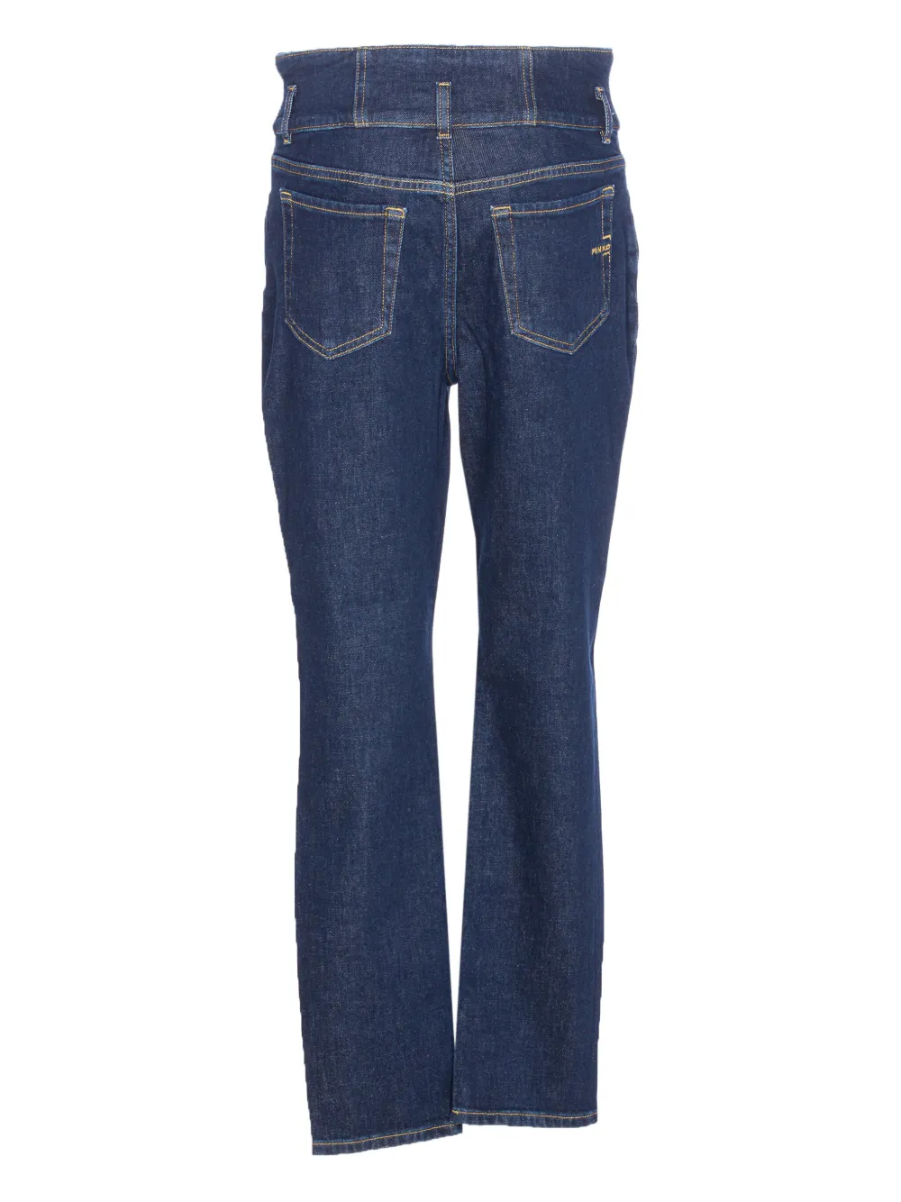 PINKO high-waisted button jeans - Blauw
