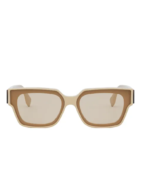 FENDI square full-rim sunglasses