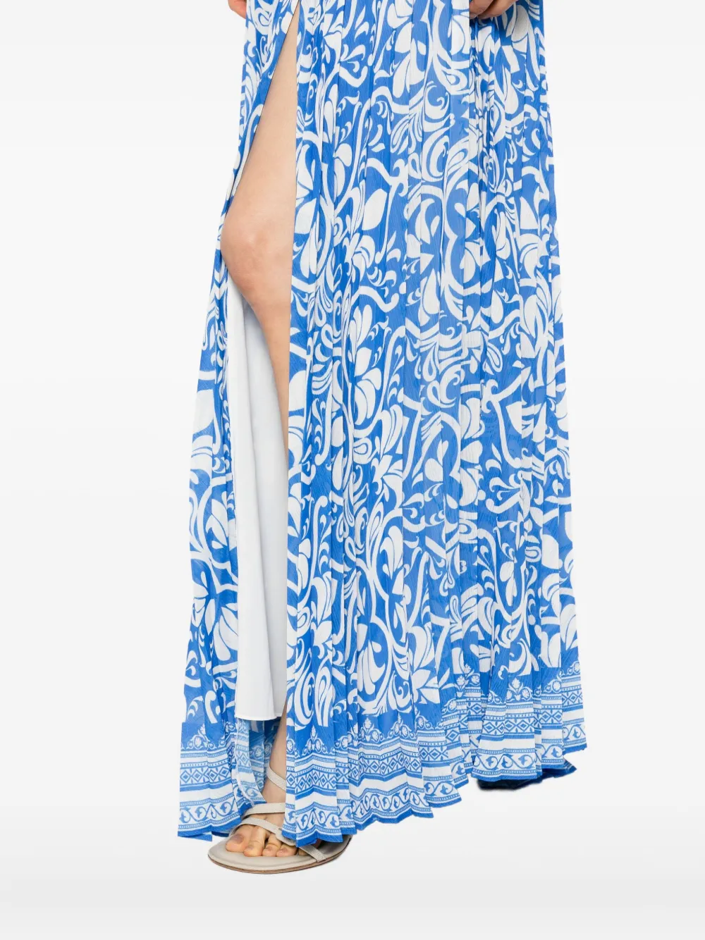 alice + olivia Selene geplooide jurk Veelkleurig