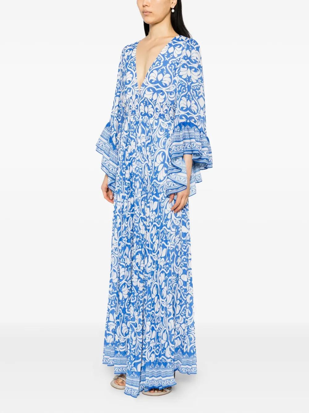 alice + olivia Selene geplooide jurk Veelkleurig