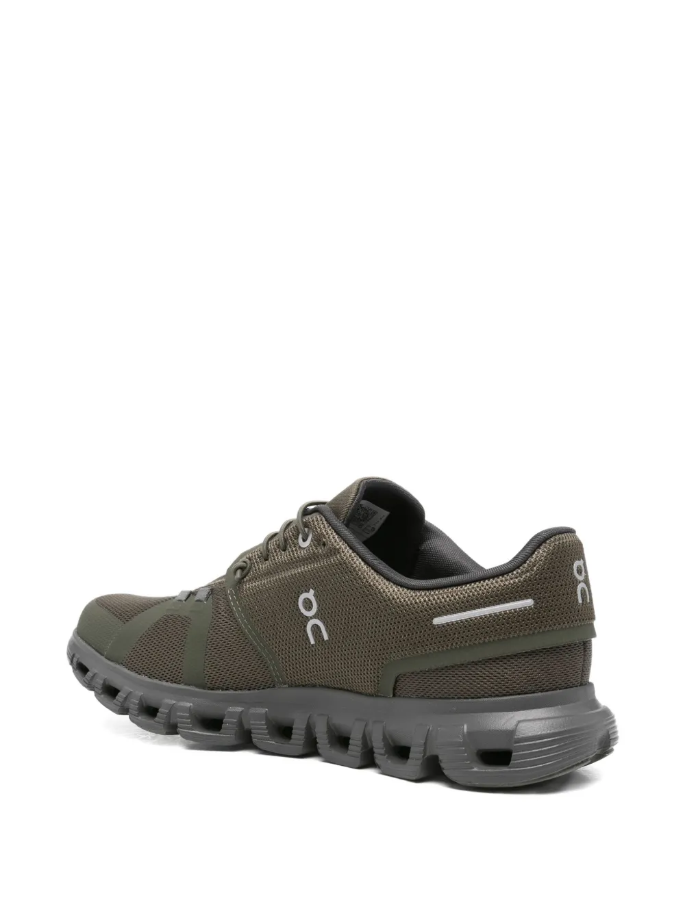On Running cloud mesh-panel sneakers Green