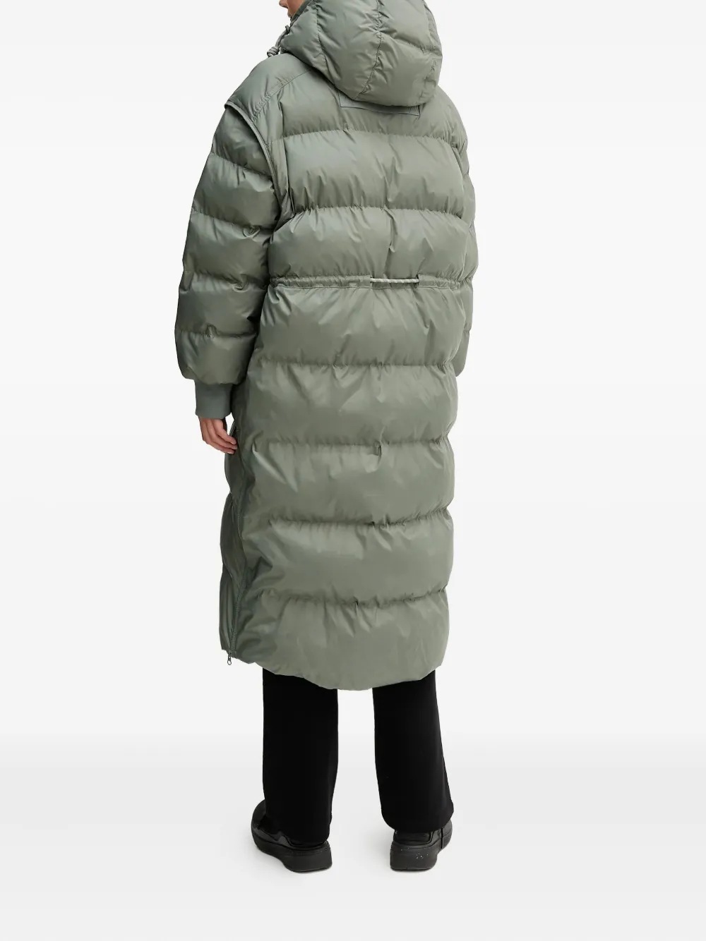 adidas by Stella McCartney Jas met capuchon en trekkoord Groen