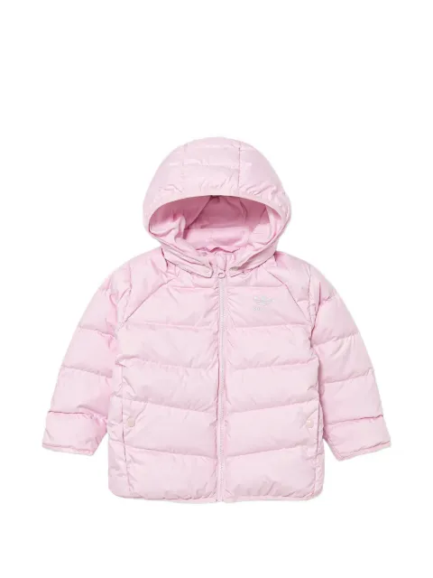 adidas Kids hooded quilted jacket