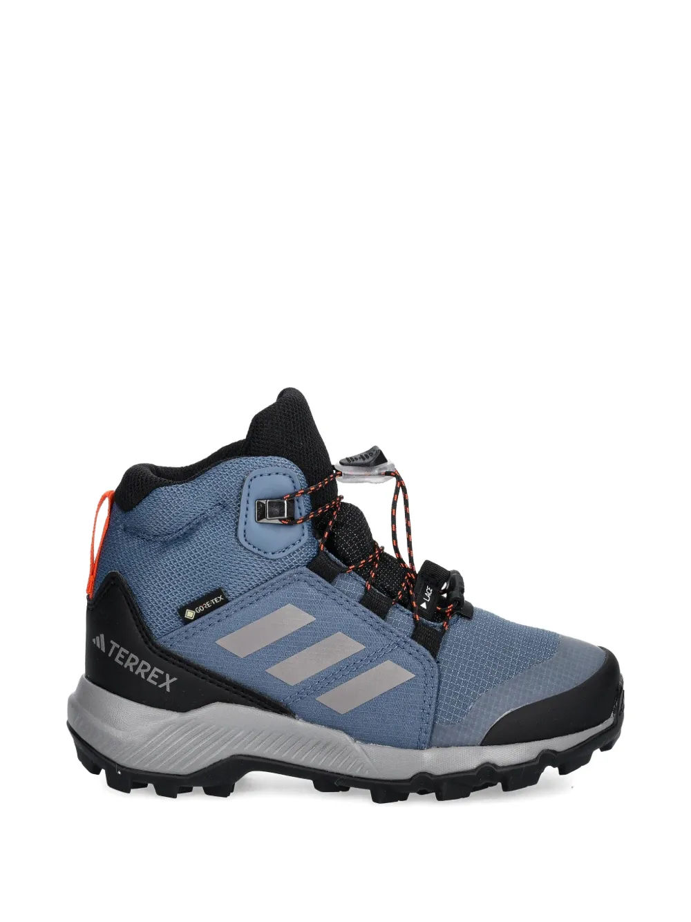 adidas Kids Terrex Mid striped boots Blauw