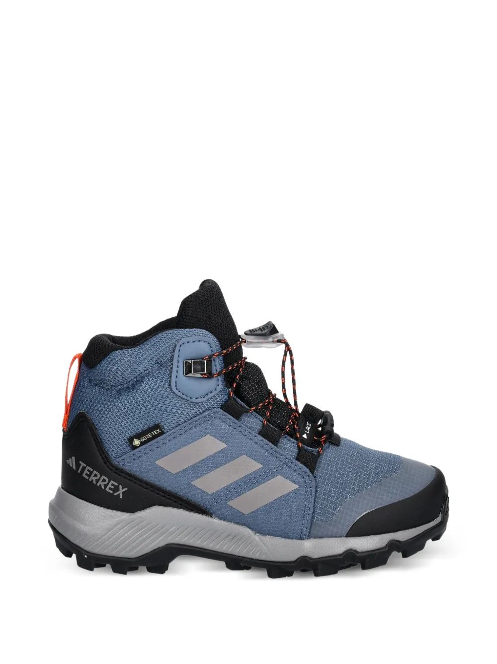 adidas Kids Terrex Mid striped boots - Blu