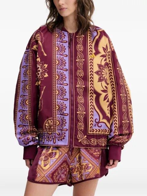 adidas patterned bomber jacket