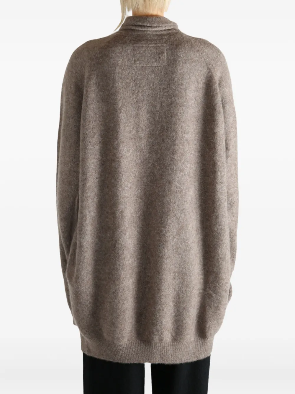 Frenckenberger shawl-collar cardigan Bruin