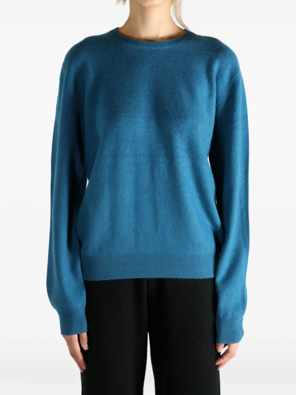 Frenckenberger round-neck sweater Blauw