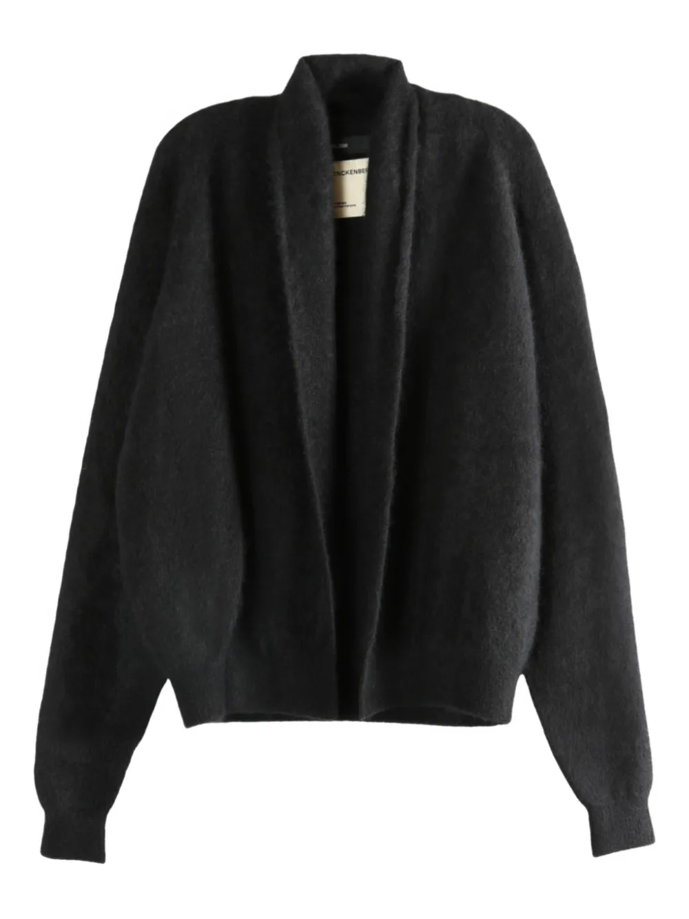 Frenckenberger shawl-collar cardigan | Black | Image 1