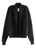 Frenckenberger shawl-collar cardigan - Black