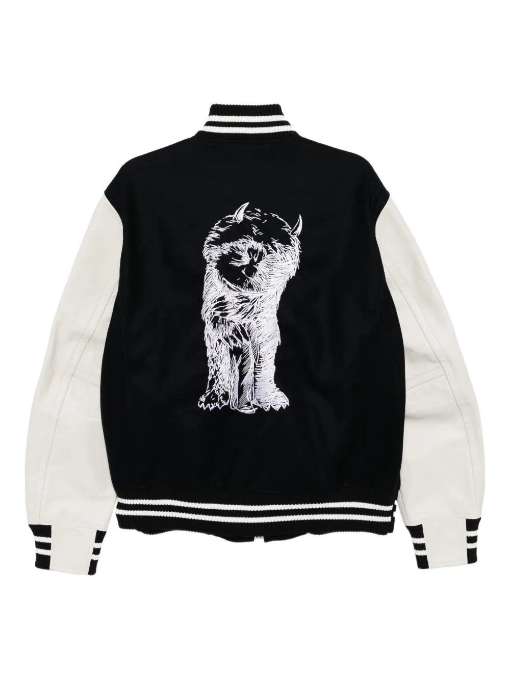sacai Where The Wild Thing Are bomberjack Blauw