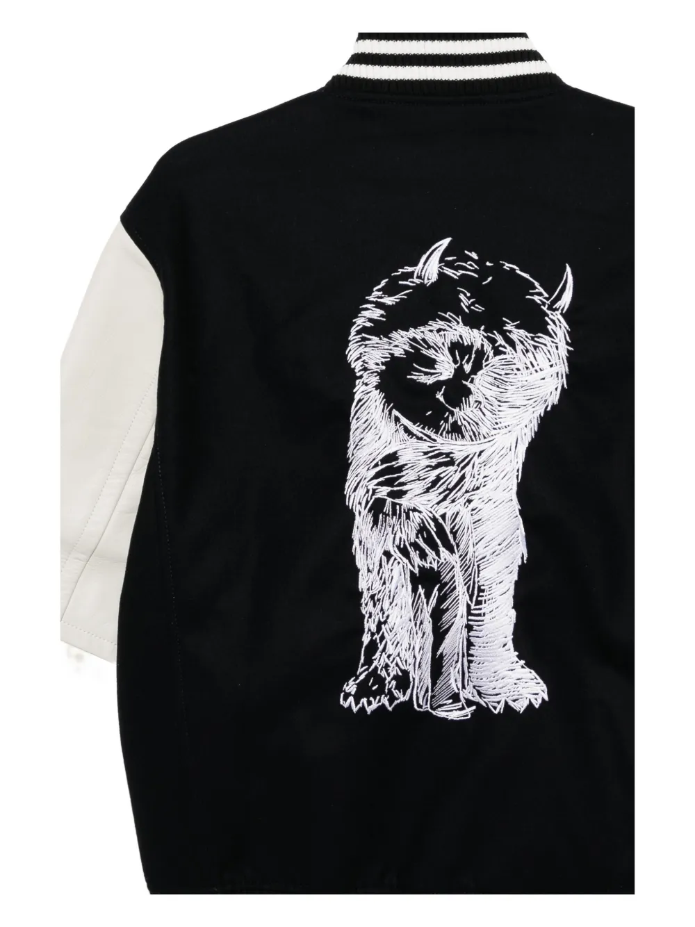 sacai Where The Wild Thing Are bomberjack Blauw