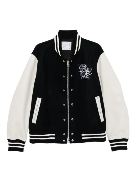 sacai Where The Wild Thing Are bomber jacket