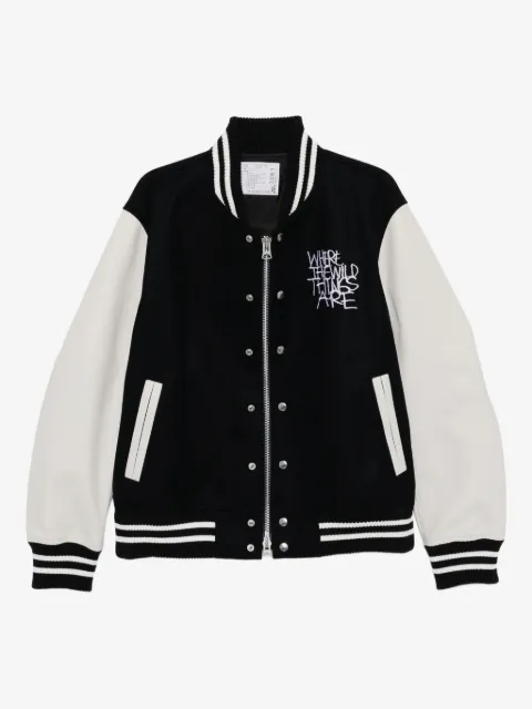 sacai Where The Wild Thing Are bomber jacket