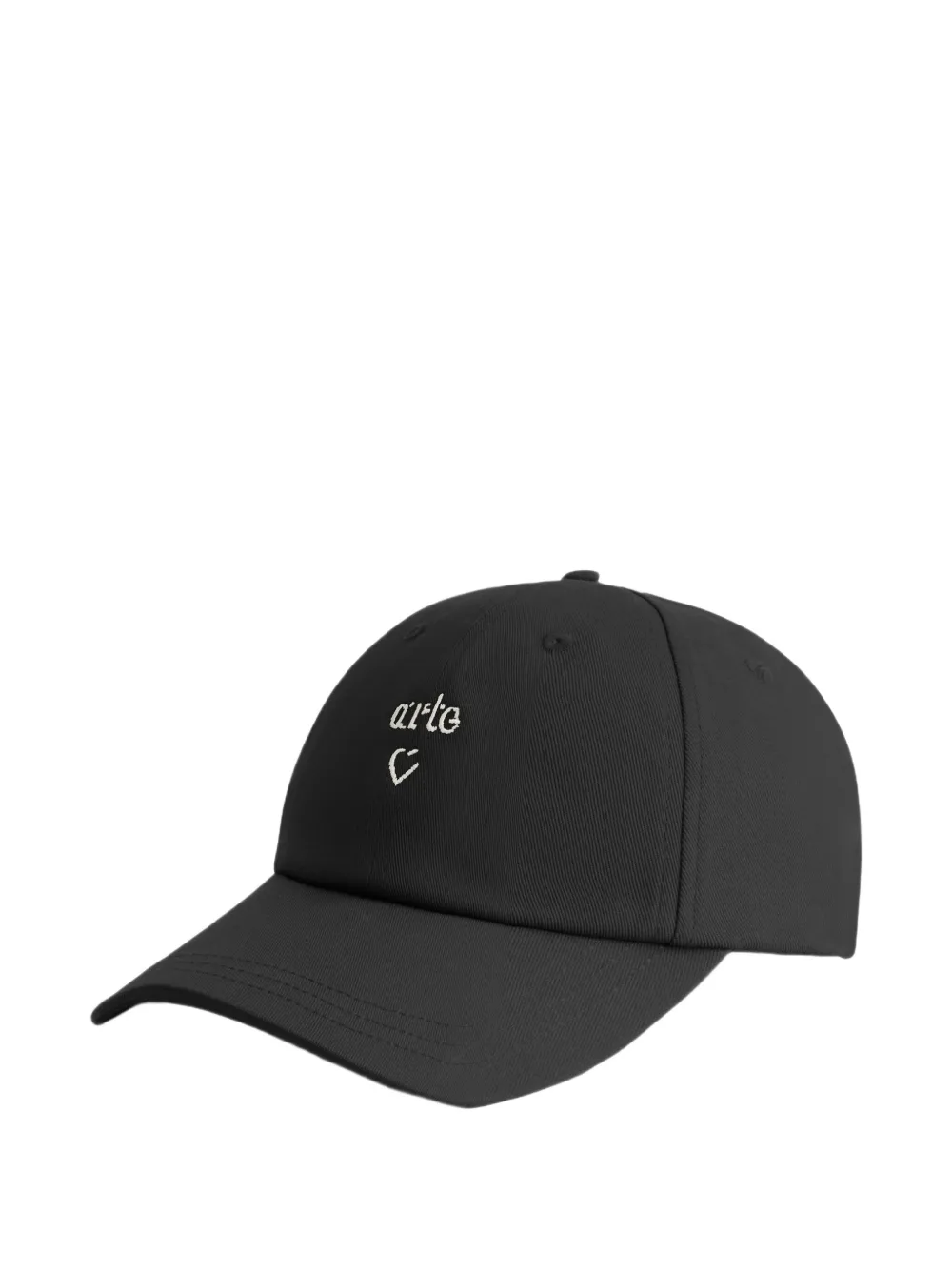 Arte Antwerp embroidered-ogo baseball cap - Zwart