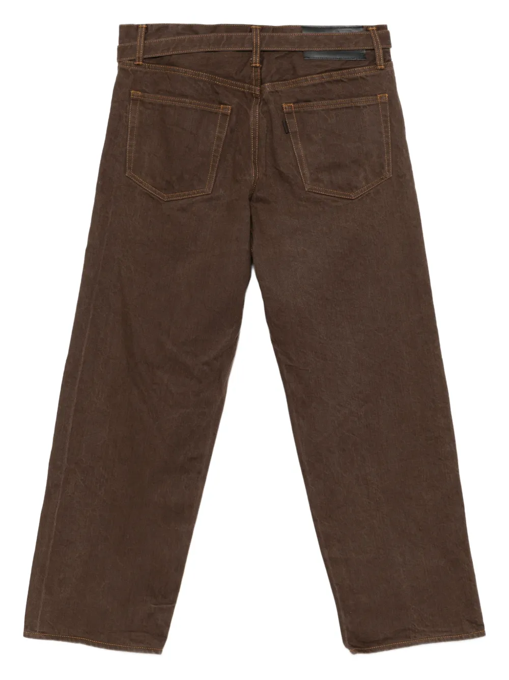 sacai belted straight jeans | Regular & Straight-Leg Jeans | Image 2