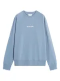 Maison Kitsuné raglan-sleeve crew-neck sweatshirt - Blue