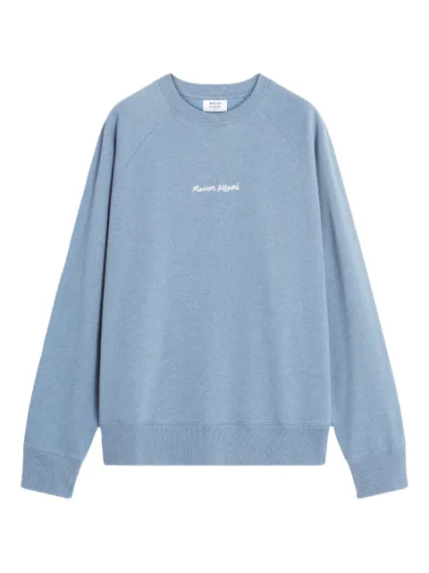 Maison Kitsuné raglan-sleeve crew-neck sweatshirt