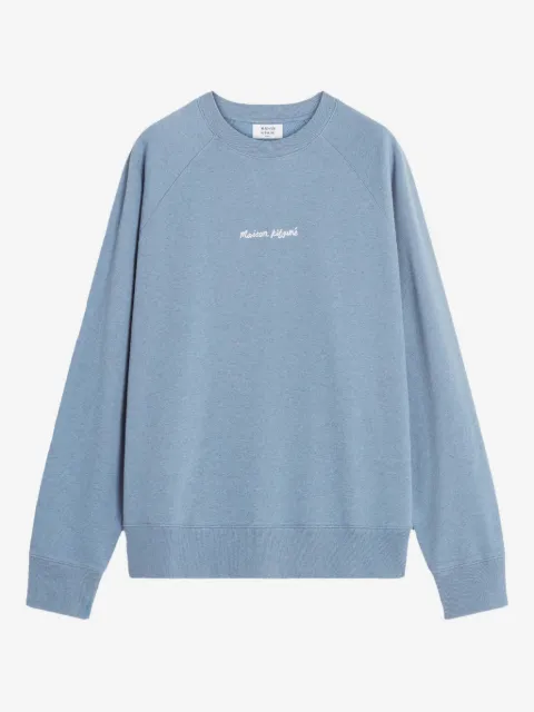 Maison Kitsuné raglan-sleeve crew-neck sweatshirt