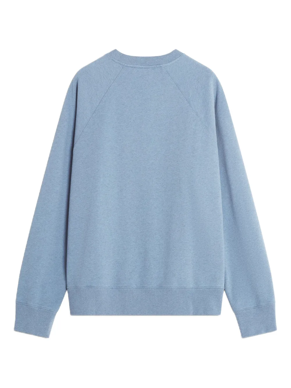 Maison Kitsuné Sweater met raglan mouwen Blauw
