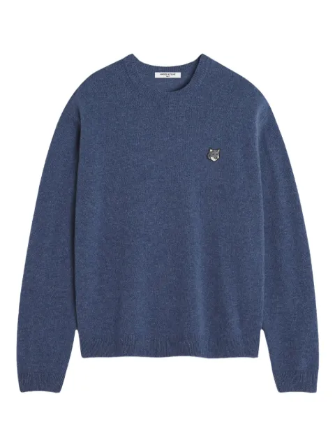 Maison Kitsuné Fox Head wool sweater