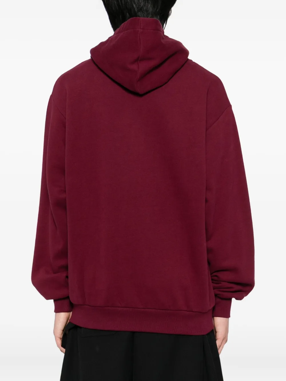 Chocoolate Logo-embroidered Hoodie In Red
