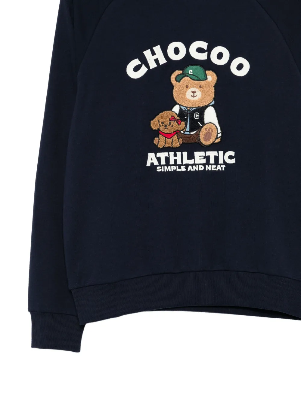 Chocoolate Logo-embroidered Sweatshirt In Multi
