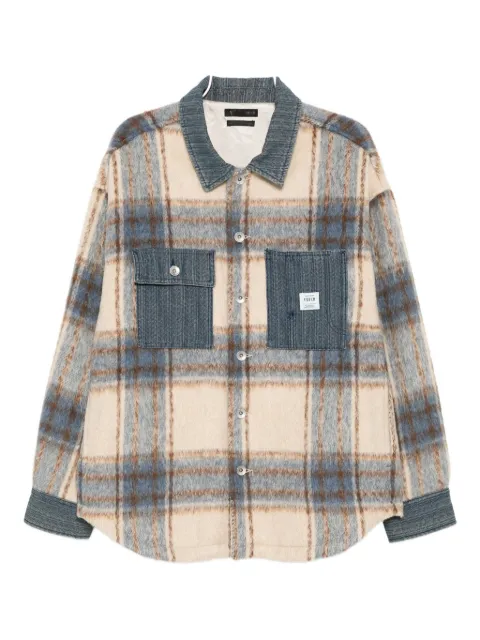 FIVE CM logo-patch jacket