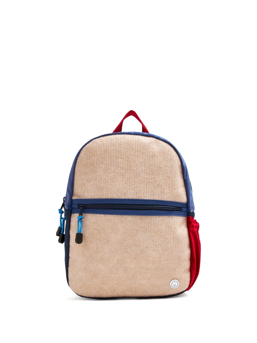BECCO BAGS Lux rugzak met ribfluwelen vlak Blauw