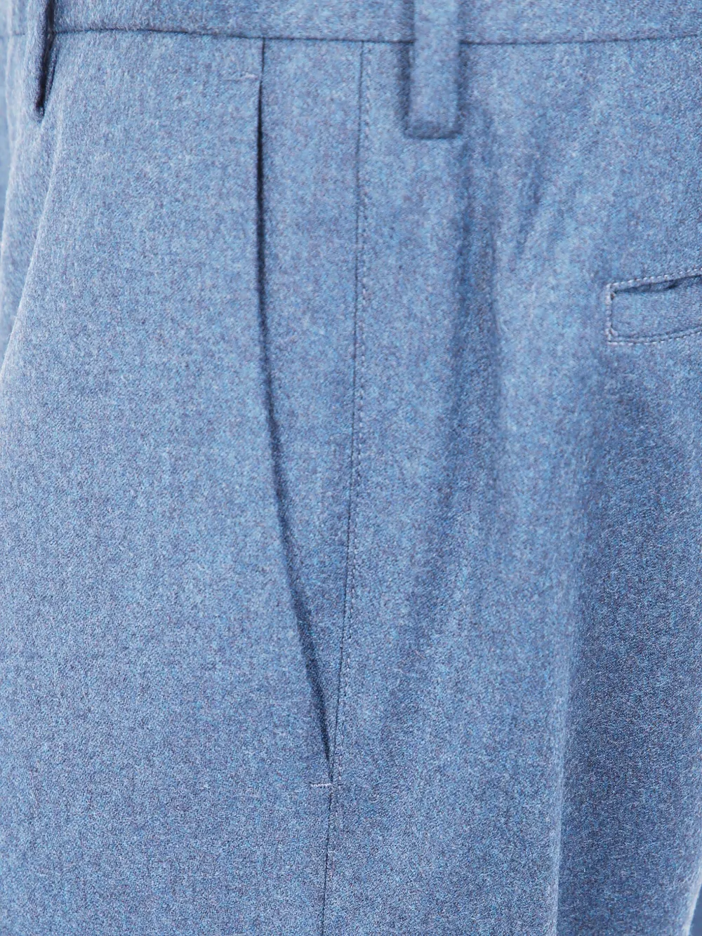 Paul Smith pressed-crease wool trousers - Blauw