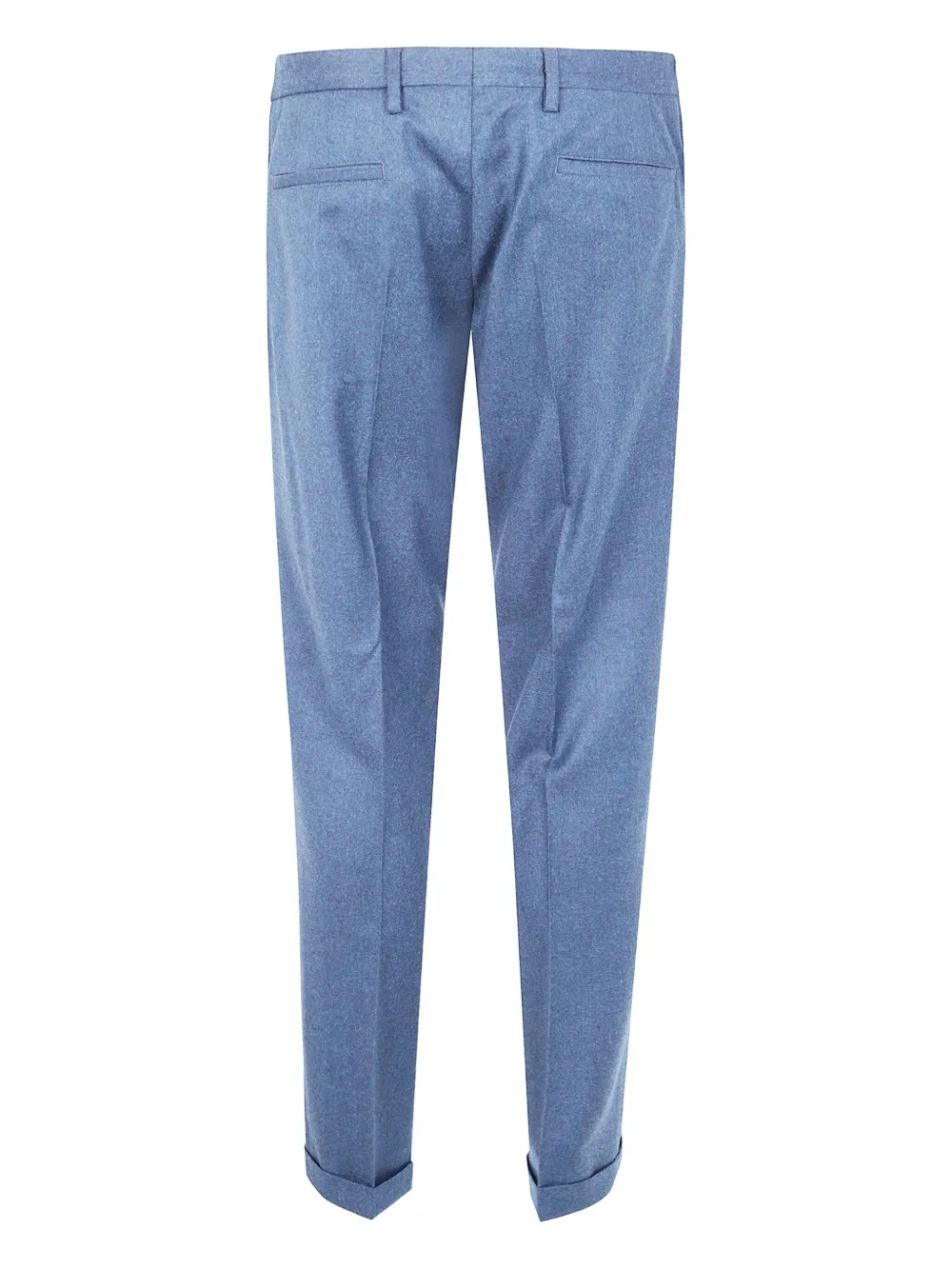 Paul Smith Wollen plooibroek Blauw